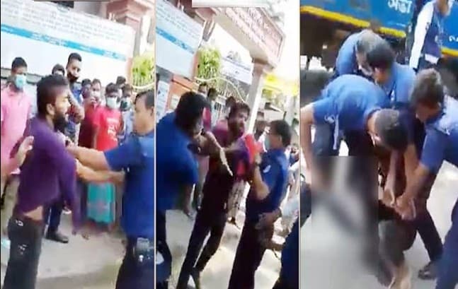 ফেনীতে পুলিশ-যুবক হাতাহাতির ঘটনায় এসআই ক্লোজড
