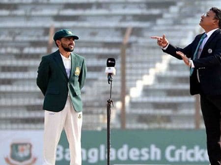 শ্রীলঙ্কার বিপক্ষে টস জিতে ব্যাটিংয়ে বাংলাদেশ