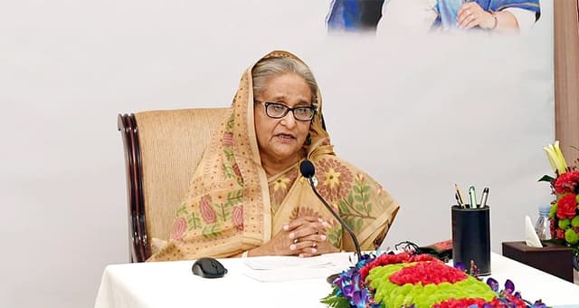 বাংলাদেশ এগিয়ে যাচ্ছে, এগিয়ে যাবে :প্রধানমন্ত্রী
