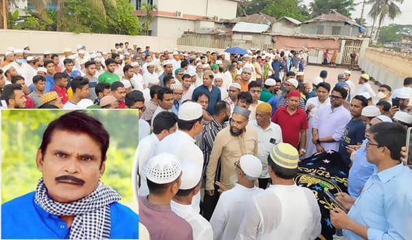 বরগুনায় মায়ের পাশে চিরনিদ্রায় শায়িত অভিনেতা রুমি