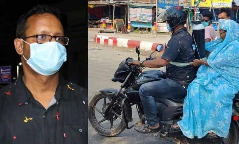 করোনাকে পরাজিত করে মাকে নিয়ে বাড়ি ফিরলেন সেই ছেলে