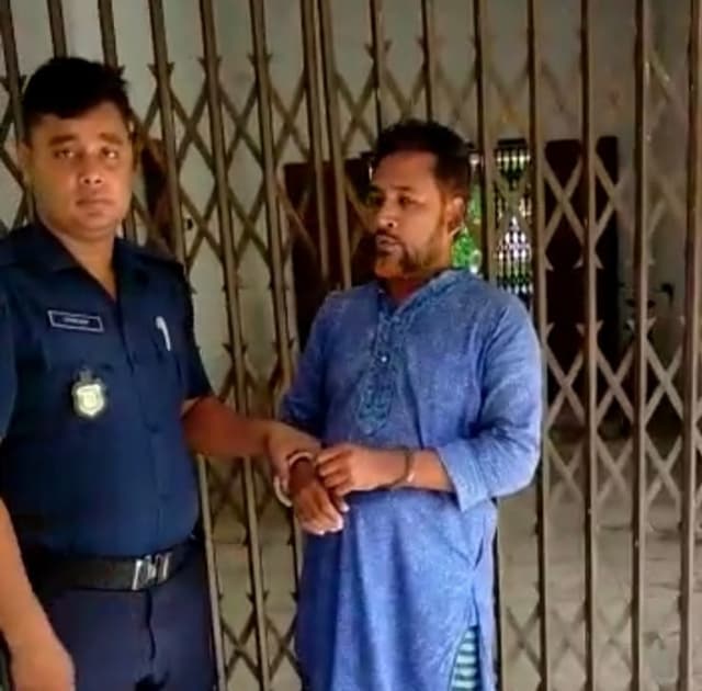 পিরোজপুরে জমি বিরোধে হামলার ঘটনায় প্রধান আসামি নাসির গ্রেফতার