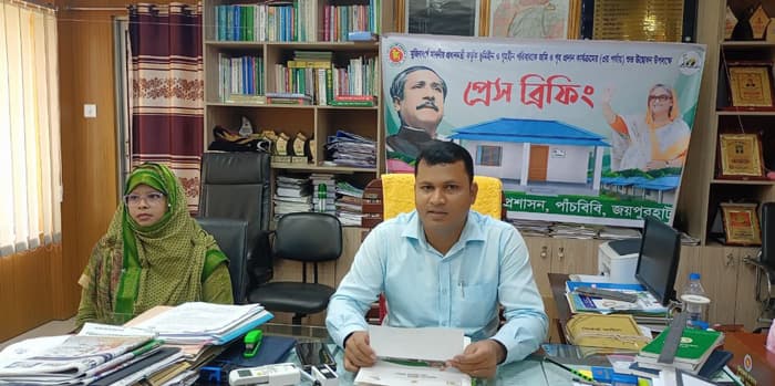 পাঁচবিবিতে ঈদ উপহার পাচ্ছে ৬৭ টি ভূমিহীন পরিবার