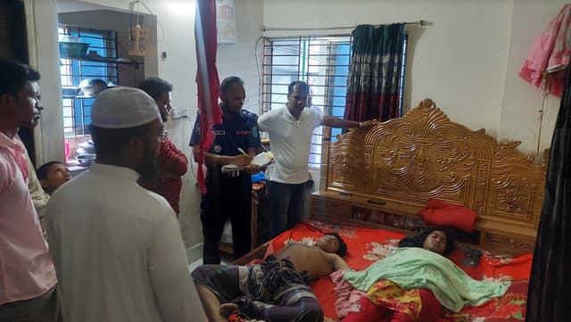 শ্রীপুরে ফ্লাট থেকে স্বামী-স্ত্রীর মরদেহ উদ্ধার