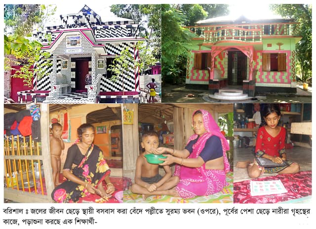 পূর্ব পুরুষদের পেশা ছেড়ে রঙিন স্বপ্ন দেখছেন তারা