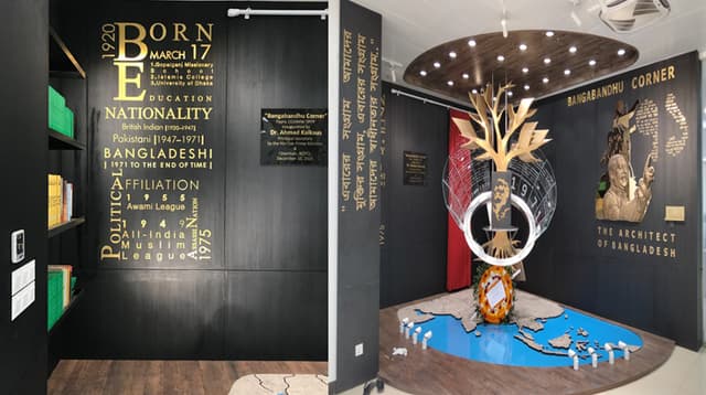বঙ্গবন্ধু কর্ণারে ফুটে উঠেছে বাংলাদেশর চিত্র