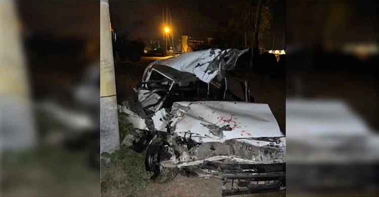 হবিগঞ্জে ট্রাক-প্রাইভেটকার সংঘর্ষ, একই পরিবারের ৪ জনসহ নিহত ৫