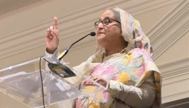 স্বাধীনতাবিরোধীরা যেন ক্ষমতায় আসতে না পারে: ওয়াশিংটনে নাগরিক সংবর্ধনায় প্রধানমন্ত্রী