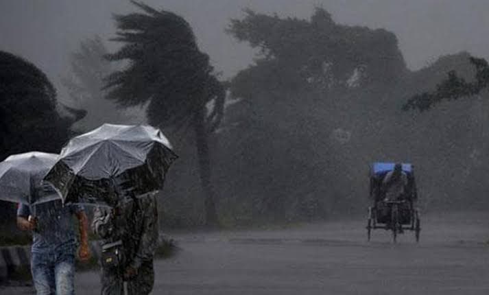 ছয় দিন ধরে ঝড়বৃষ্টির পূর্বাভাস