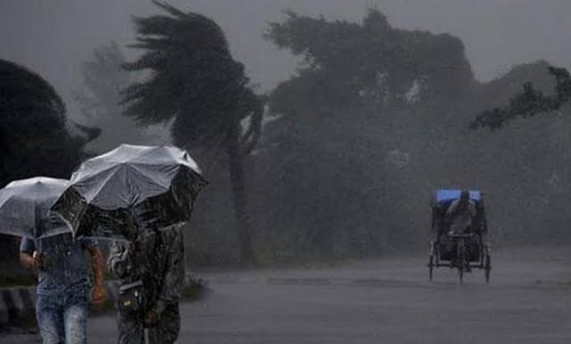 ছয় দিন ধরে ঝড়বৃষ্টির পূর্বাভাস