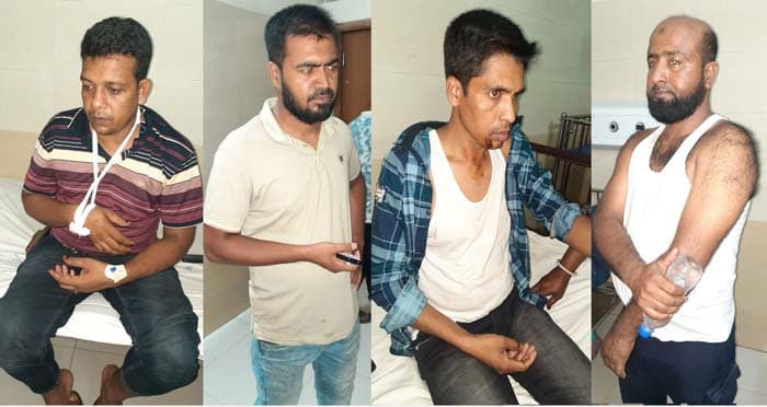 ঝিনাইদহে পুলিশের উপর হামলা