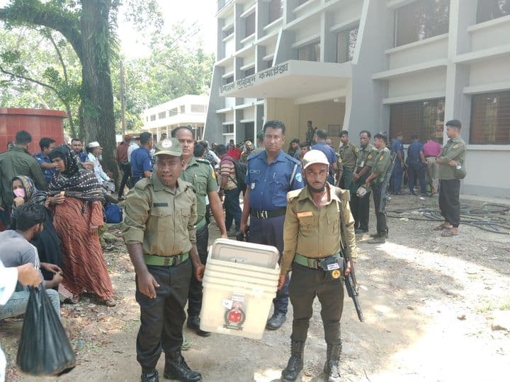 রাত পোহালেই সরাইলে নির্বাচন, সকল প্রস্তুতি সম্পন্ন