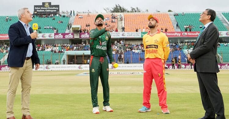 টস জিতে বাংলাদেশকে ব্যাট করতে পাঠালো জিম্বাবুয়ে