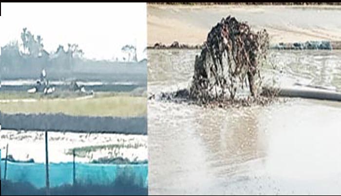 আশাশুনিতে প্রকাশ্যে ভূগর্ভস্থ বালু উত্তোলন