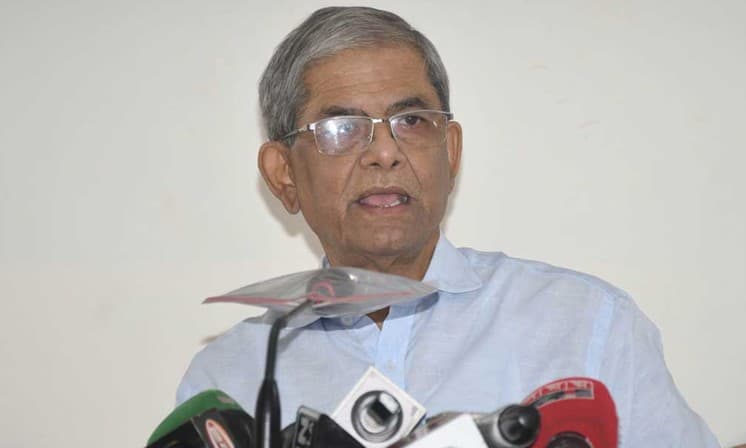 বিদেশ নেওয়ার অনুমতি না দেওয়ায় আমরা হতাশ ও ক্ষুব্ধ: মির্জা ফখরুল