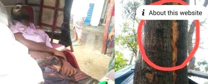 বরিশালে বজ্রপাতে নিহত-১ আহত-৩