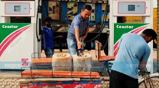 হিলির চার দিন পর অকটেন মিললেও নেই পেট্রোল