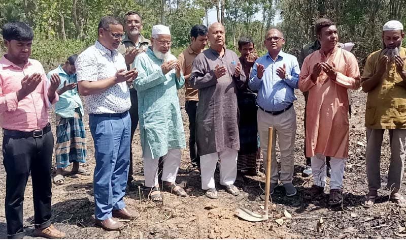 আলতাদিঘী জাতীয় উদ্যানে ওয়াচ টাওয়ার নির্মাণের উদ্বোধন