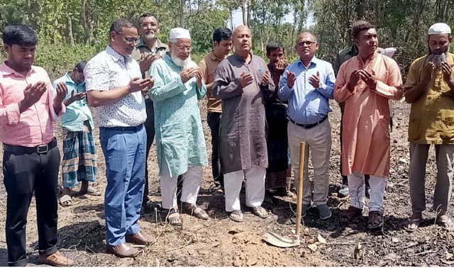 আলতাদিঘী জাতীয় উদ্যানে ওয়াচ টাওয়ার নির্মাণের উদ্বোধন