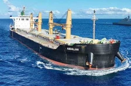 জিম্মিদশার ১ মাস পর স্বদেশের জলসীমানায় এমভি আবদুল্লাহ