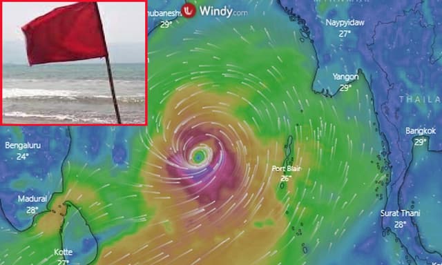 ধেয়ে আসছে মোখা, ৮ নম্বর মহাবিপদ সংকেত