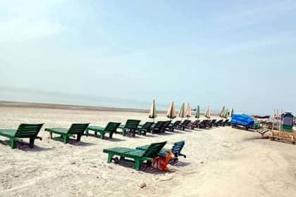 ঈদে নির্জন সমুদ্র সৈকত কুয়াকাটা কক্সবাজার
