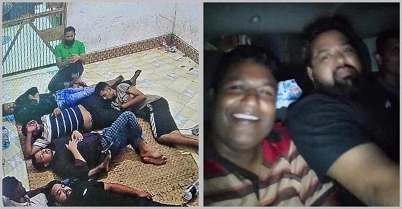 গারদখানার ছবি সামাজিক যোগাযোগ মাধ্যমে, সেলফি তুলে ক্লোজড এসআই