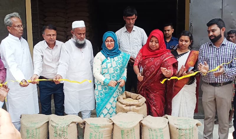নেত্রকোণায় অভ্যন্তরীন ধান, চাল সংগ্রহ অভিযানের উদ্বোধন
