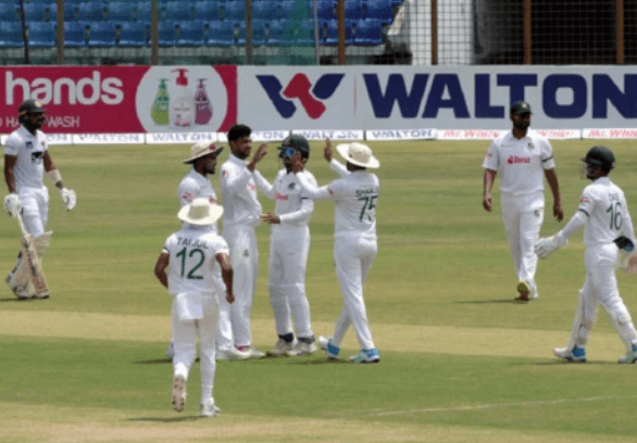 প্রথম সেশনে নাঈমের জোড়া শিকারে চাপে শ্রীলঙ্কা