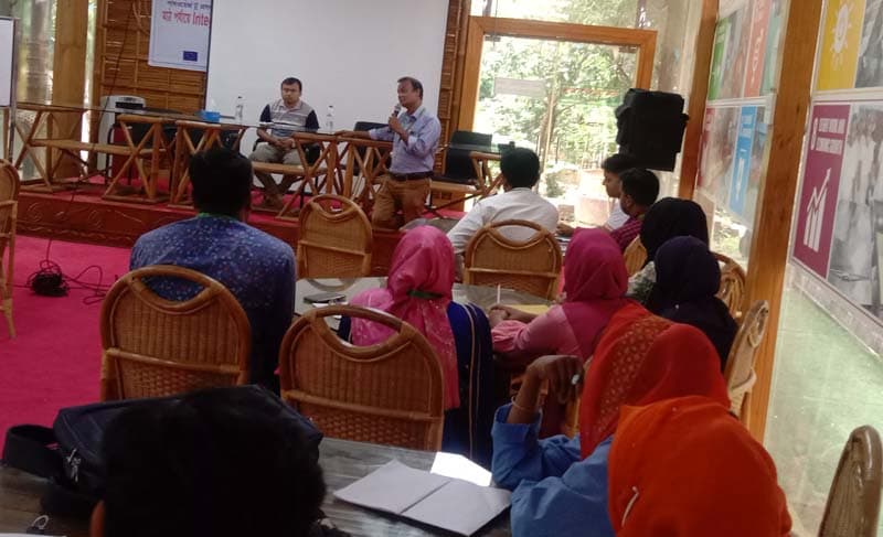 ইএসডিও  পিপিইপিপি- ইইউ প্রকল্পের ওরিয়েন্টেশন