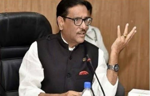 খুব তাড়াতাড়ি চলে যাবে করোনা -ওবায়দুল কাদের