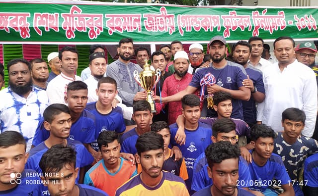 হিলিতে বঙ্গবন্ধু গোল্ডকাপ ফুটবলের ফাইনাল খেলা অনুষ্ঠিত