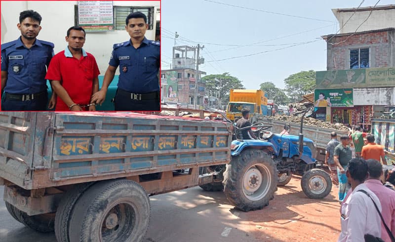 কালকিনিতে বেপরোয়া মাহিন্দ্রার ধাক্কায় নিহত-১ আটক-১