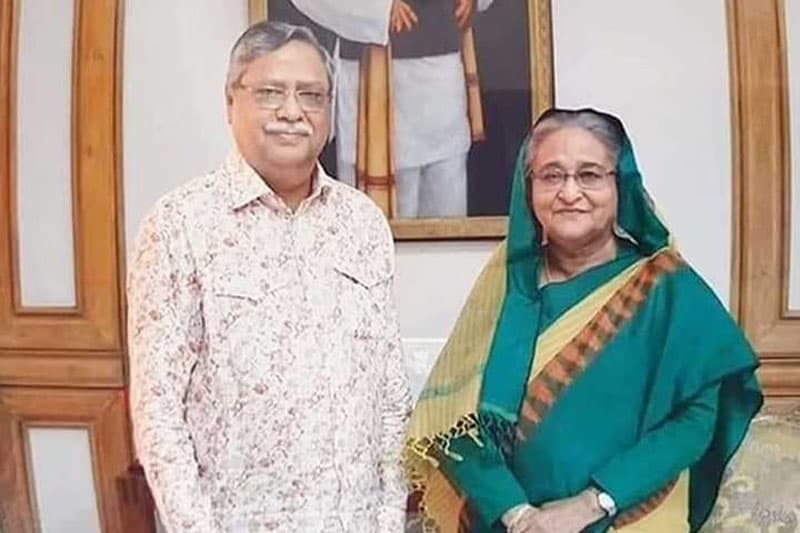 বঙ্গভবনে প্রধানমন্ত্রী