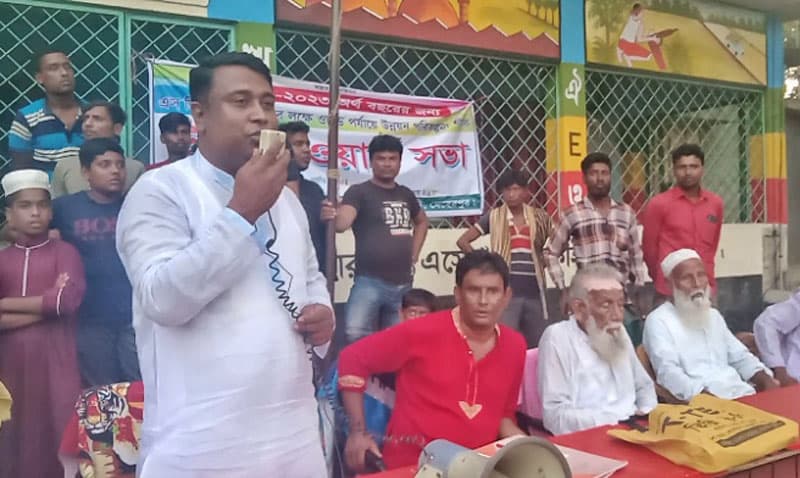 বামন্দী ইউপি চেয়ারম্যান কমলের উন্মুক্ত ওয়ার্ড সভা