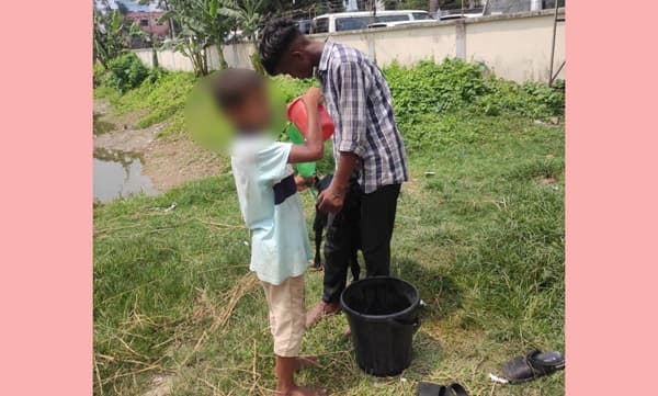 সরাইলে হাট-বাজারে ছাগলের পেটে পানি ঢুকিয়ে প্রতারণা !