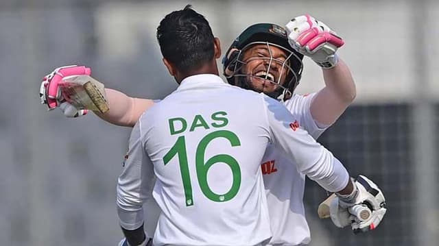 ঢাকা টেস্ট: লিটন-মুশফিকের জোড়া সেঞ্চুরি