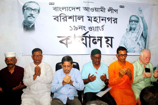 ১৯ নং ওয়ার্ডে আ.লীগের দলীয় কার্যালয় উদ্বোধন করলেন খোকন সেরনিয়াবাত
