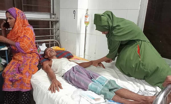 ডাসারে পূর্ব শত্রুতার জেরে প্রতিপক্ষকে হাঁতুড়িপেটা! মামলা