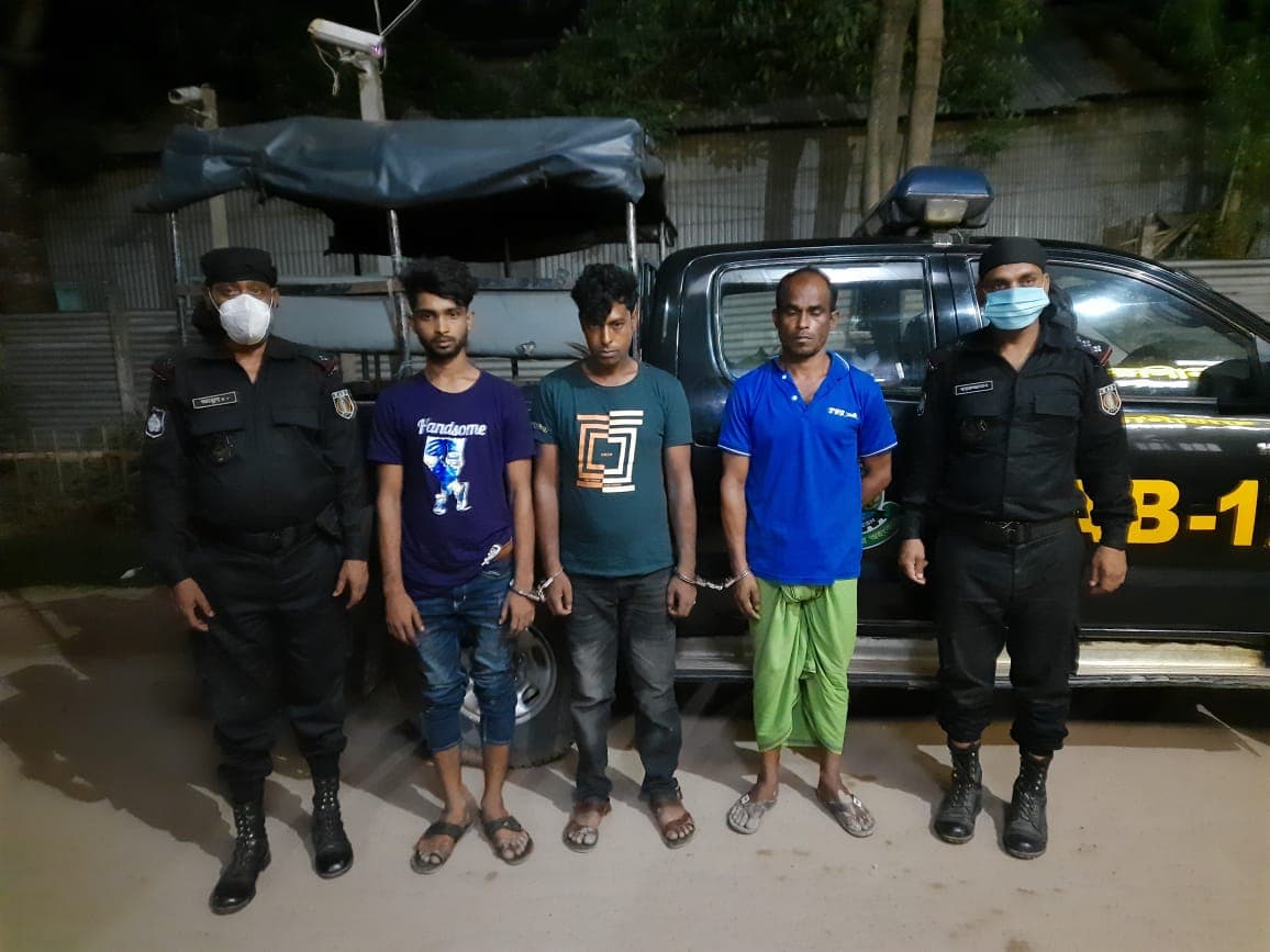 টাঙ্গাইলে দুইশত পিস ইয়াবা সহ গ্রেপ্তার ৩