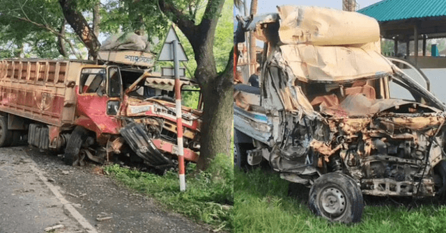 ট্রাক-লেগুনা মুখোমুখি সংঘর্ষে নিহত ৫