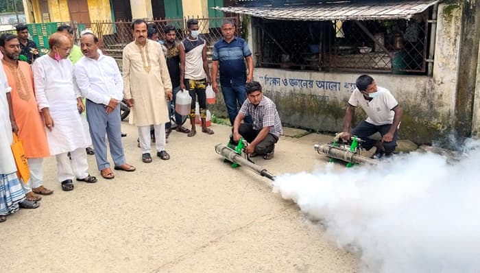 নেত্রকোনায় মশক নিধন কার্যকমের উদ্বোধন