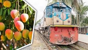 ট্রেনে চড়ে ঢাকা আসছে সুস্বাদু আম