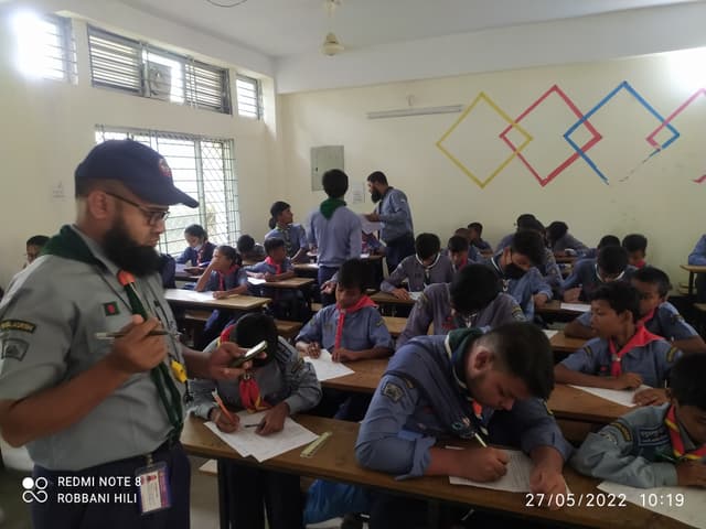 হিলিতে স্কাউটসের শাপলা, প্রেসিডেন্ট অ্যাওয়র্ড এর মূল্যায়ন পরীক্ষা ও সাঁতার অনুষ্ঠিত