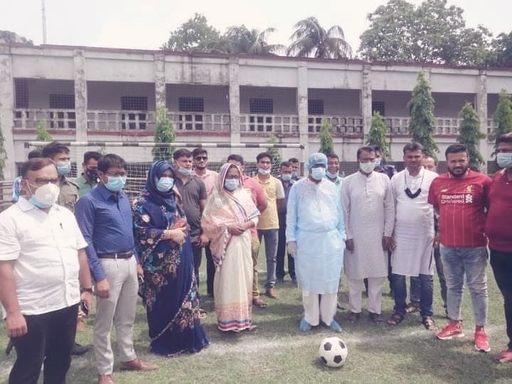 ঝিনাইদহে বঙ্গবন্ধু গোল্ডকাপ ফুটবল টুর্নামেন্ট উদ্বোধন