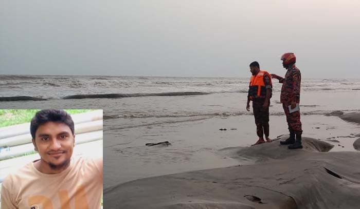 ৩০ ঘণ্টায়ও খোঁজ মেলেনি কুয়াকাটায় নিখোঁজ পর্যটকের