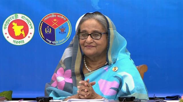 যুদ্ধ নয়, আমরা শান্তি চাই :প্রধানমন্ত্রী