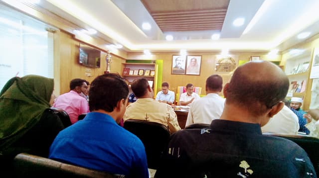 সরাইলে আইন শৃংখলা কমিটির মাসিক সভা