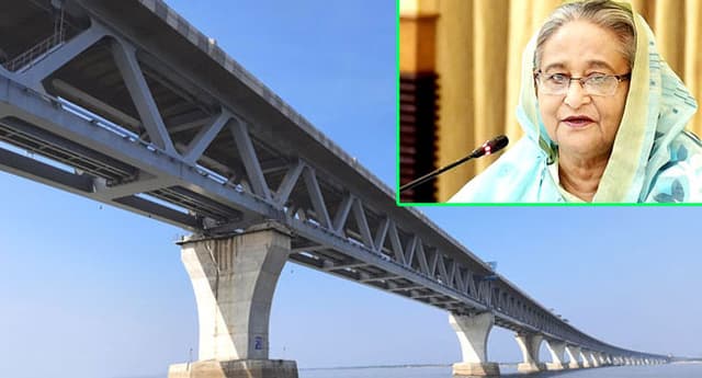 পদ্মা সেতু নির্মাণে দেশের ভাবমূর্তি উজ্জ্বল হয়েছে : প্রধানমন্ত্রী