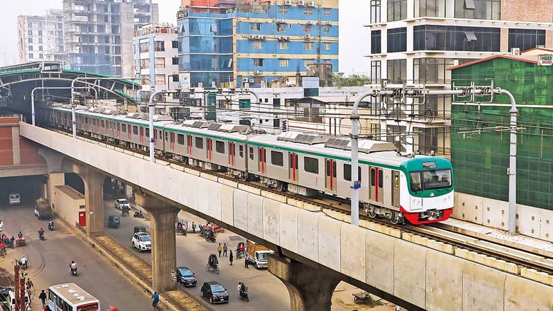 মেট্রোরেল চলাচলের সময় পরিবর্তন